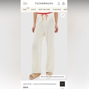 Tuckernuck Onia Drawstring Linen Knit Pants
Lounge Beach Pants